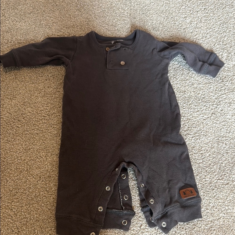 Carhartt Baby Romper - Dark Gray